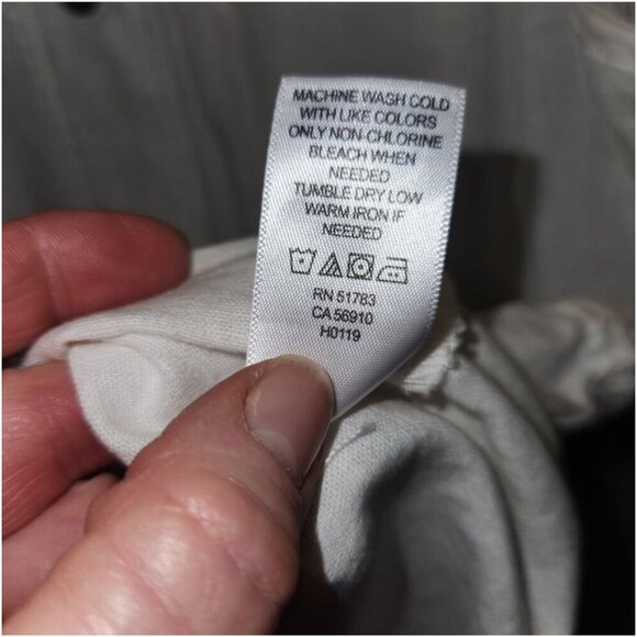 Set Of 2 Utility Safari Style Sleeveless Vests with Button Front Closure Size M - Picture 10 of 12